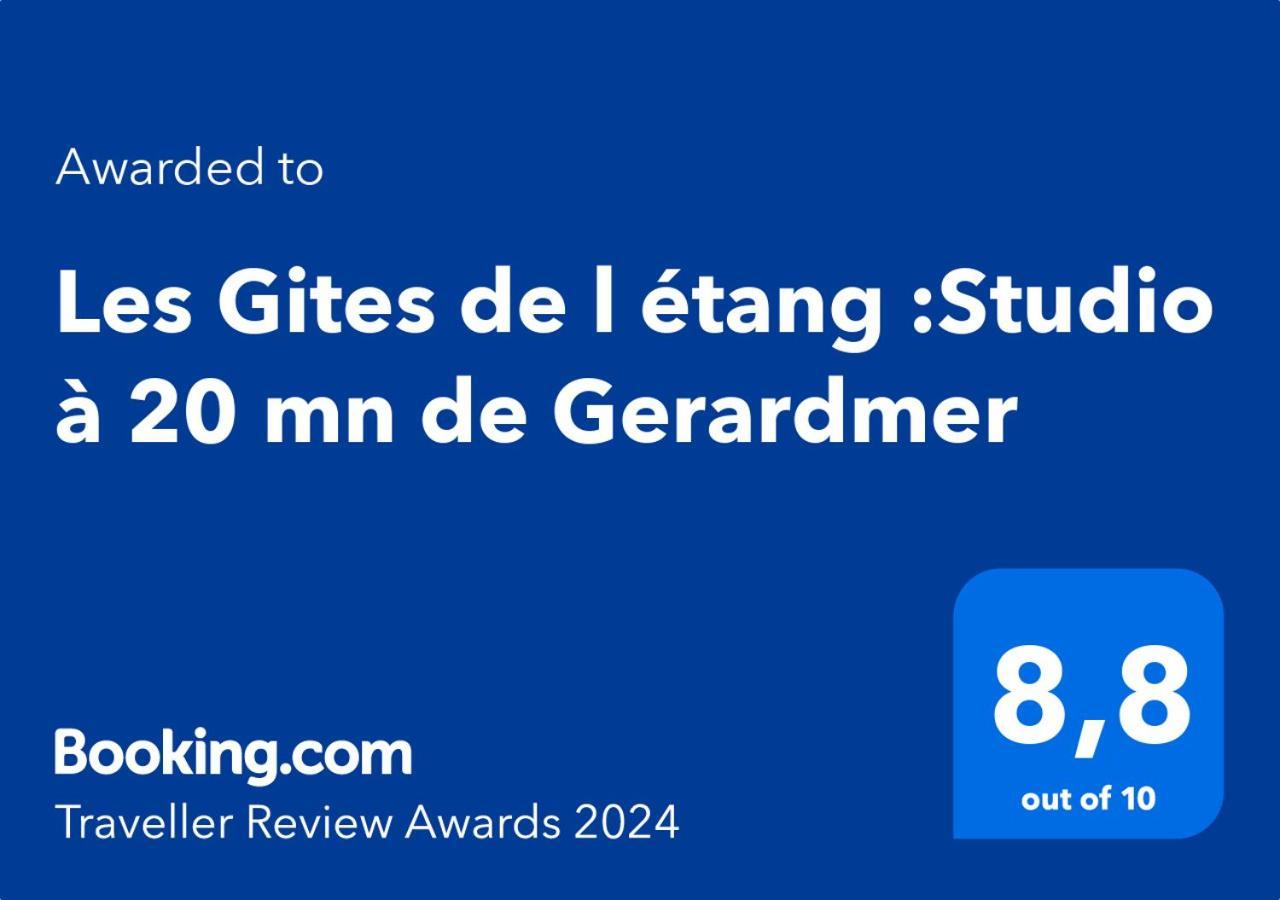 Les Gites De L Etang :Studio A 20 Mn De Gerardmer La Chapelle  Zewnętrze zdjęcie